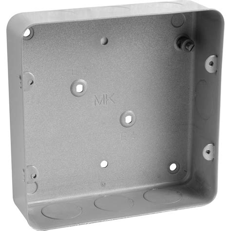 grid metal back box|MK Grid Flush Metal Back Box for a 6 or 8 Gang Grid .